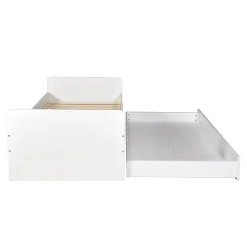 Lit gigogne 90x200 cm BALI / Blanc