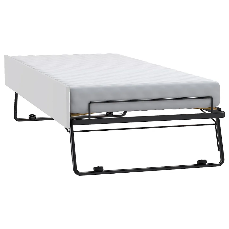Lit gigogne 90x200cm sommier inclus Vox Young User Blanc