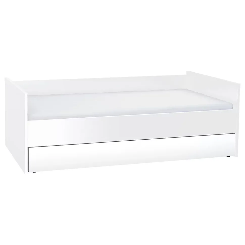 Lit gigogne 90x200cm sommier inclus Vox Young User Blanc