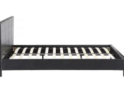 Lit "Lina" 140 x 190 cm Noir