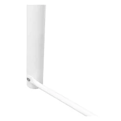 Lit mezzanine ELIOT 90 x 190 cm - Métal - Sommier inclus - Blanc