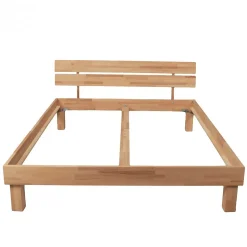 Lit RIVA 180x200 cm/ Hêtre massif huilé