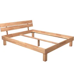 Lit RIVA 140x200 cm/ Hêtre massif huilé