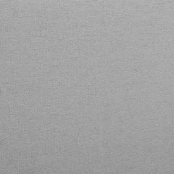 Lit simple BELARTI 90 x 190 cm rembourré, revêtement en tissu - Gris clair