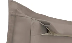 Lit simple Dbruman, Lit coffre avec revêtement en similcuir, Ouverture frontale, adapté pour matelas 80x200 cm, Taupe