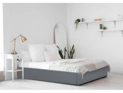 Lit simple en PVC avec coffre 