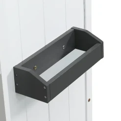 Lit superposé 90x200 cm avec escalier intégré, cabane décorative et structure en pin/MDF, gain de place