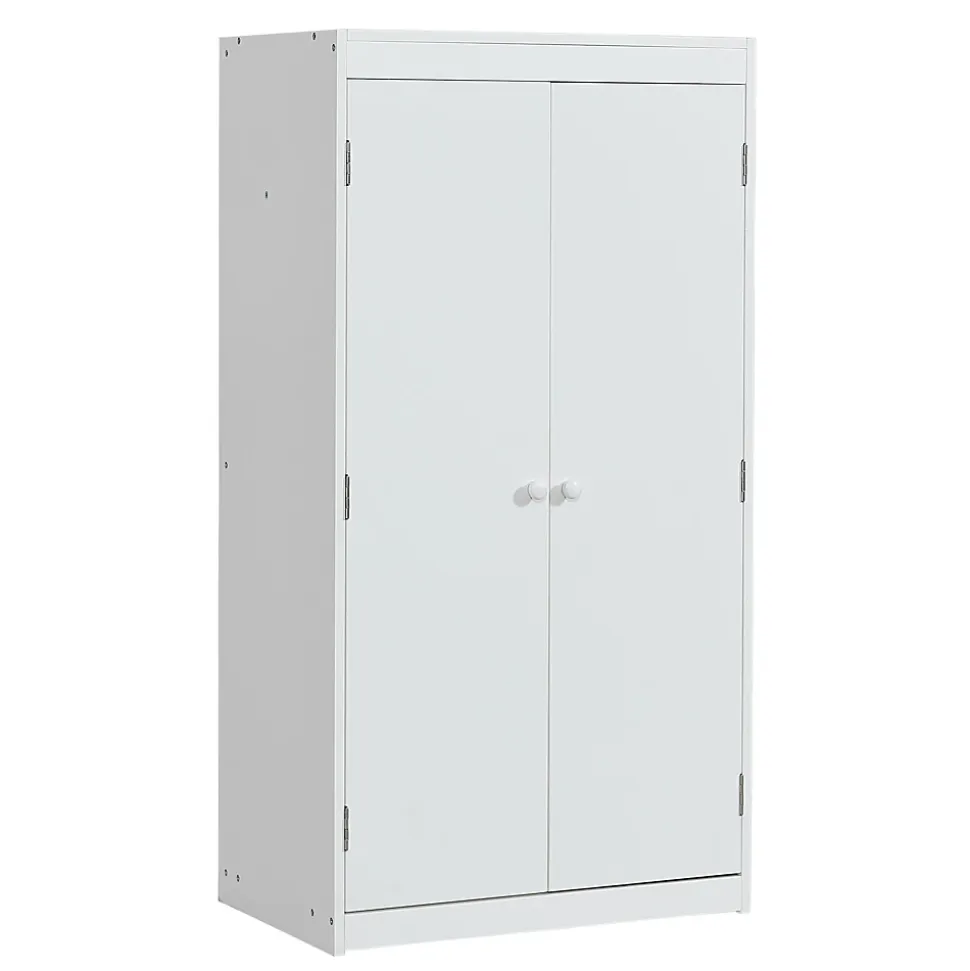 Lit superposé 90x200 cm avec table, armoire, sécurité, échelle 4 marches, cadre bois