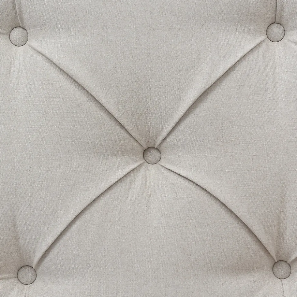 Lit 90x200 cm avec coffre de rangement, tête de lit matelassée en coton gris clair et sommier à lattes