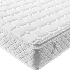 Lit 140x200 cm avec rangement sous-lit et tête de lit capitonnée en velours vert, cadre bois massif