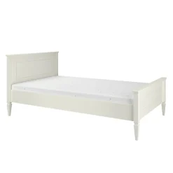 Lit 120x200 sommier inclus Bellamy Ines Blanc