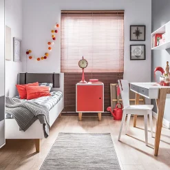 Lit 90x200cm Vox Concept Blanc