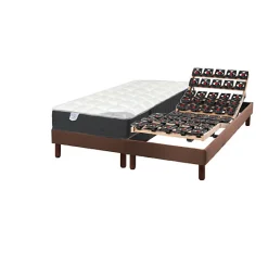 Literie électrique Essenzia Zen Ensemble VITALITE - Classic ressorts 2x90x200 Ressorts
