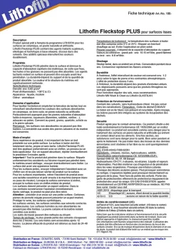 Lithofin fleckstop plus 1 l - Gamme professionnelle