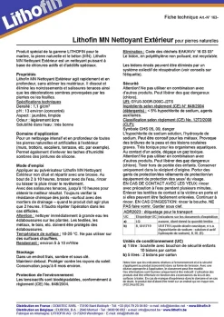 Lithofin mn nettoyant extérieur 5 l - Gamme professionnelle