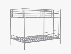 Lits superposés - 2 x 120 x 190 cm - Argent - DUOTIS