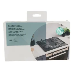 Lot 20 chiffons multi-usages L.37 x l.22 cm