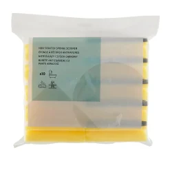 Lot 10 éponges à récurer anti-rayures L.13 x l.3.5 x ep.7 cm