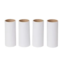 Lot 4 recharges 15 feuilles pour brosse adhésive L.4 x Ø4,2 cm