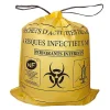 Lot 500 Sacs DASRI Jaune pour déchets à risques infectieux 15L 20L 100L Litres Taille - 20L-DASRI