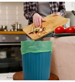 Lot 500 sacs poubelle à déchet Rouleaux de 20L 30L 50L 100L 110L 130L Litres Taille - 30L-VERT