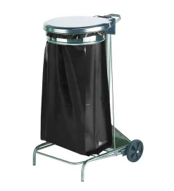 Lot 500 sacs poubelle à déchet Rouleaux de 20L 30L 50L 100L 110L 130L Litres Taille - 130L-NOIR