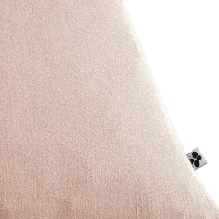 Lot 2 taies d'oreillers 50x70 cm double gaze de coton rose - PEPA 2