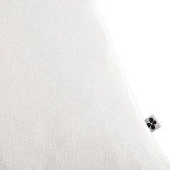 Lot 2 taies d'oreillers 60x60 cm double gaze de coton blanc - PEPA 1