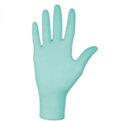 Lot de 5 boites de 100 gants en nitrile jetables - non poudrés - Taille S - Vert - Vivezen