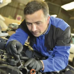 Lot de 5 boites de 100 gants en nitrile jetables - non poudrés - Taille M - Noir - Vivezen