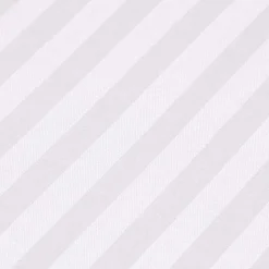 Lot de 2 draps housse lit bébé en coton égyptien 330 fils blanc, 60 x 120 cm - HOMESCAPES