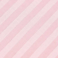 Lot de 2 draps housse lit bébé en coton égyptien 330 fils rose, 60 x 120 cm - HOMESCAPES