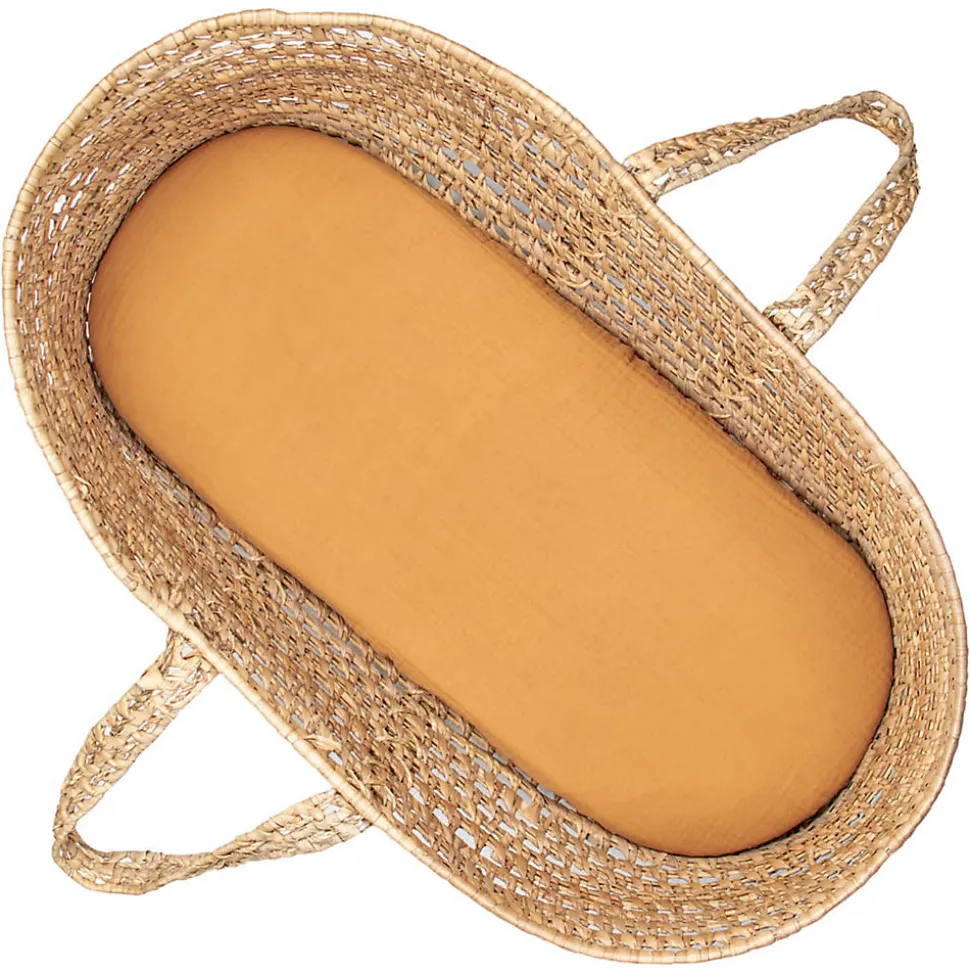 Lot de 3 Draps housses couffin en gaze de coton Tendance