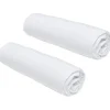 Lot de 2 draps housses TODAY Essential - 90 x 190 cm - 1 personne - 100% Coton - Craie