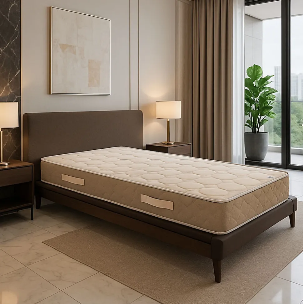 Lot de 2 matelas face de contact latex 90x200 x 23 cm Trs Ferme - 7 Zones de Confort - Noyau Poli Lattex HR...