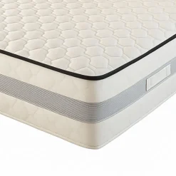Lot de 2 Matelas 100x200 Mousse à Mémoire de Forme 50 Kg/m3 + Poli Lattex Indéformable - Soutien Ferme - Hauteur 23 cm 100 200 Kin