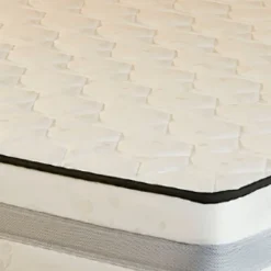 Lot de 2 Matelas 100x200 Mousse à Mémoire de Forme 50 Kg/m3 + Poli Lattex Indéformable - Soutien Ferme - Hauteur 23 cm 100 200 Kin