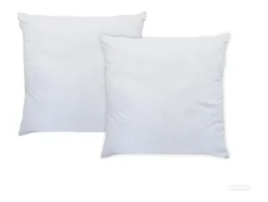 Lot de 2 oreillers - 60 x 60 cm de DREAMEA - 600 gr - MARIN