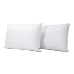 Lot de 2 oreillers Alaska 50x70 cm Fibres creuses polyester