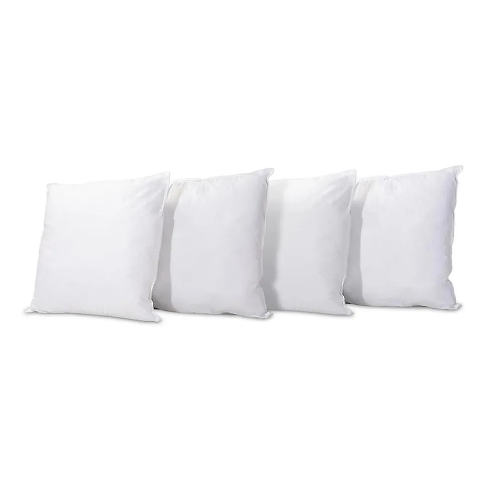 Lot de 4 oreillers Alaska 65x65 cm Fibres creuses polyester