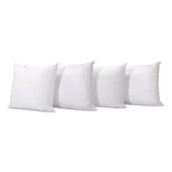 Lot de 4 oreillers Chambord 60x60 cm Duvet & Plumes