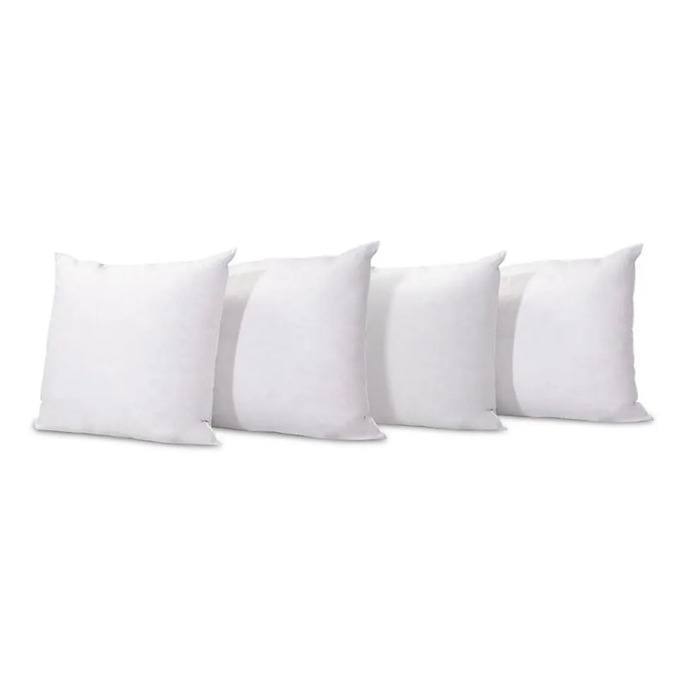 Lot de 4 oreillers Chambord 60x60 cm Duvet & Plumes