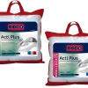 Lot de 2 oreillers DODO anti allergies - 65x65 cm - ACTI PLUS II
