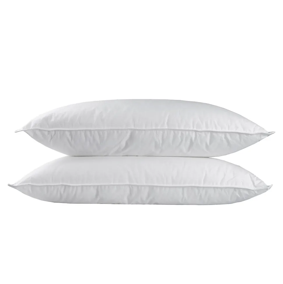Lot de 2 oreillers en microfibre, 50 x 75 cm - HOMESCAPES