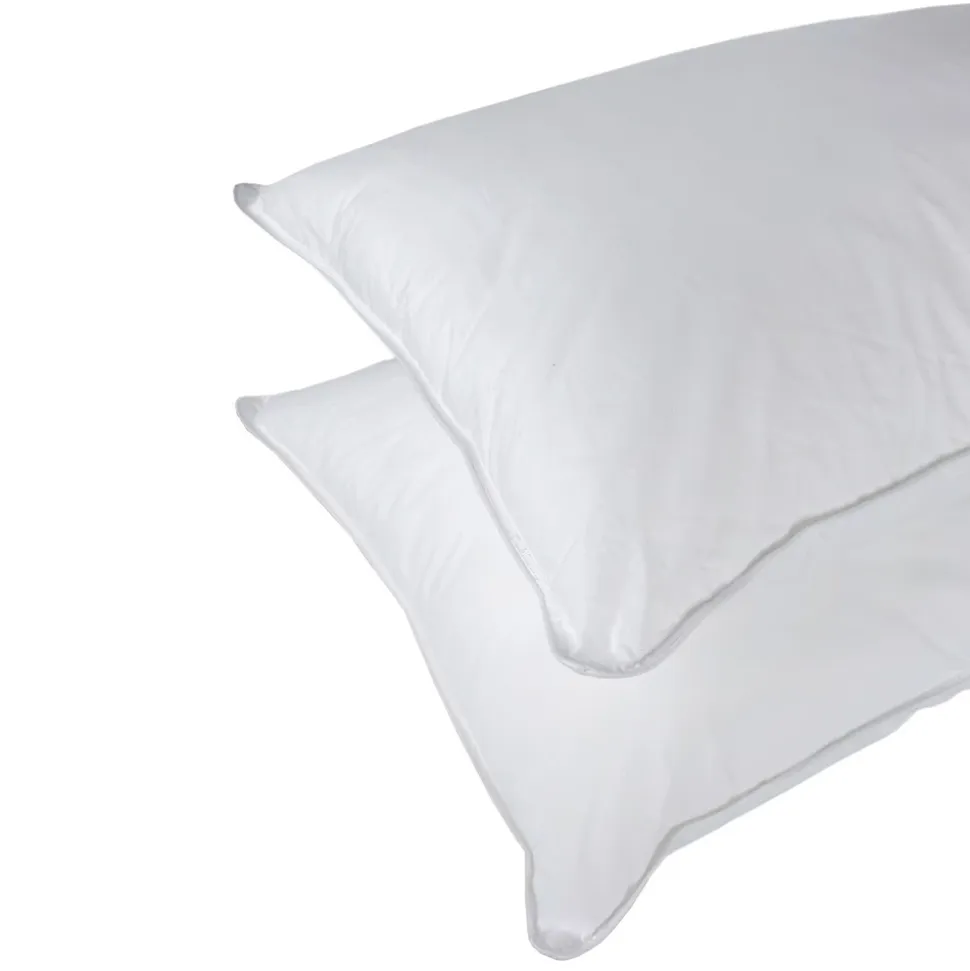 Lot de 2 oreillers en microfibre, 50 x 75 cm - HOMESCAPES