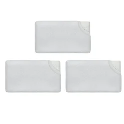 Lot de 3 oreillers enfant respirant en tissu de bambou 50x30x5,5 - INPHYSIO