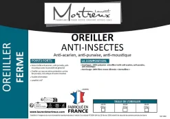 Lot de 2 oreillers ferme Anti-insectes - 50 x 70 - 37191