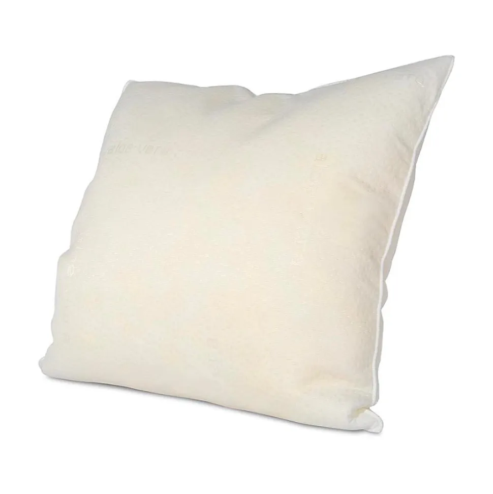 Lot de 2 oreillers Flocons 60x60 cm Mémoire de forme