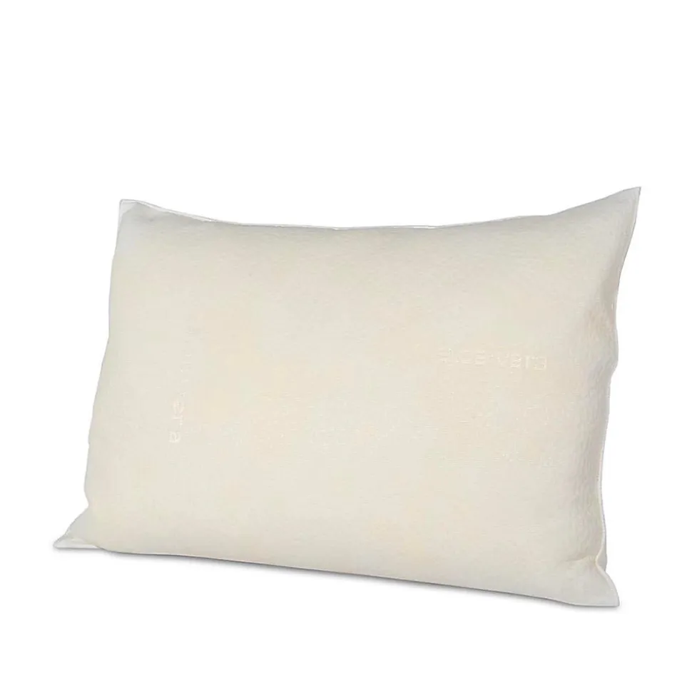 Lot de 4 oreillers Flocons 50x70 cm Mémoire de forme