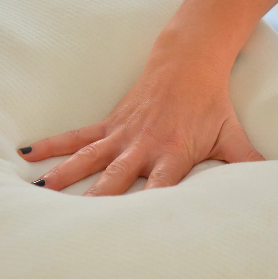 Lot de 4 oreillers Flocons 50x70 cm Mémoire de forme